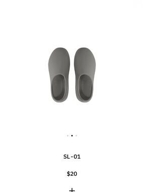 SL-01 Grey Slip-On Comfort Shoes